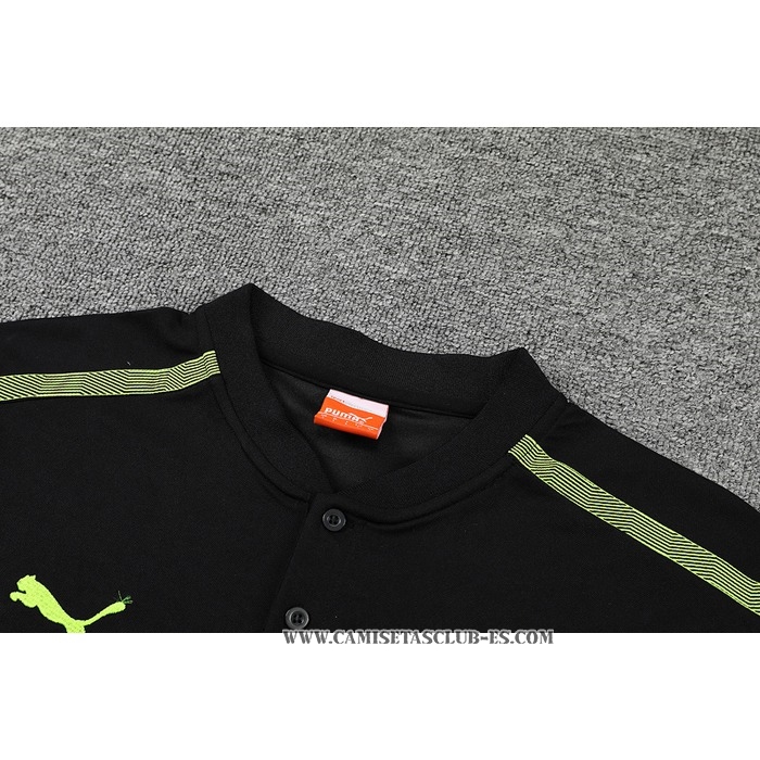 Camiseta Polo del Borussia Dortmund 22-23 Negro